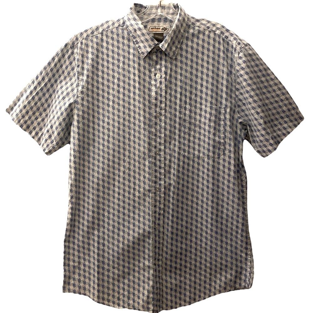 Urban Pipeline Casual Button Down short sleeve Shirt